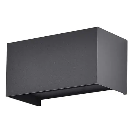 Corp iluminat perete IP65 24W 3000K - negru V-TAC SKU-2977