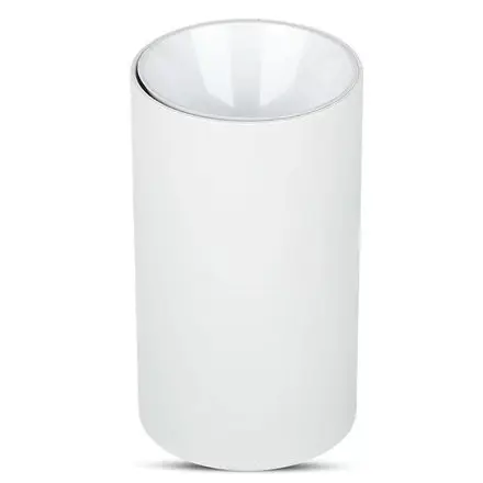 Corp iluminat rotund cu soclu GU10 - alb V-TAC SKU-8588