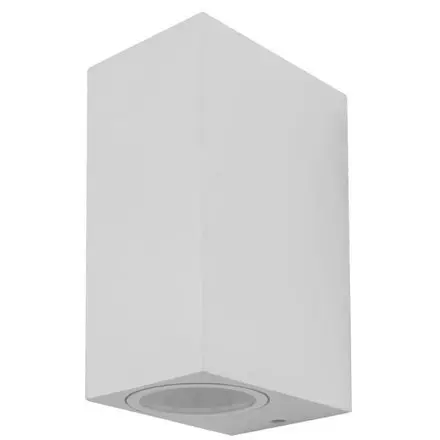Corp iluminat soclu GU10 X2 IP44 - alb V-TAC SKU-7541