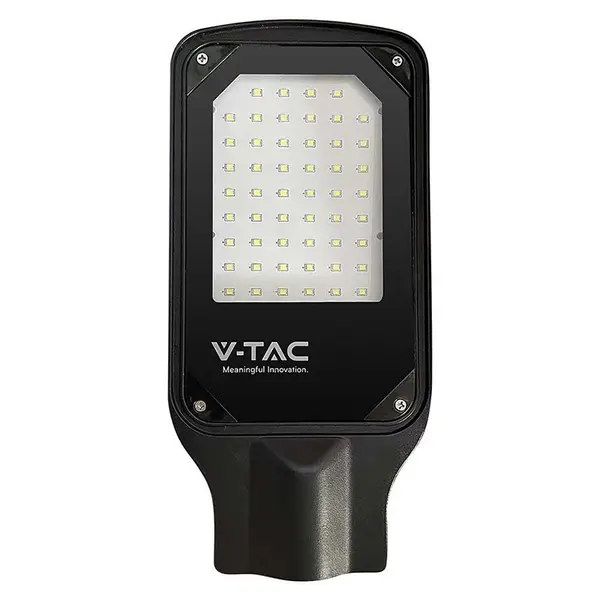 Corp iluminat stradal LED 50W 6500K, IP65, aluminiu negru