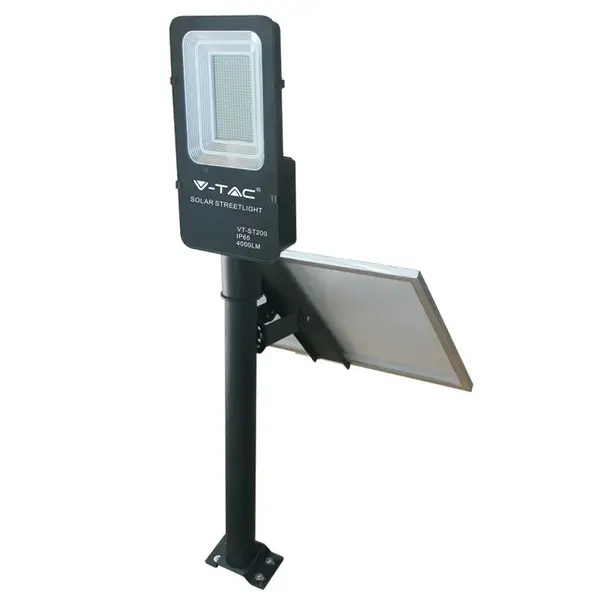 Corp iluminat stradal LED solar 50W 6000K IP65 cu telecomanda si senzor inteligent