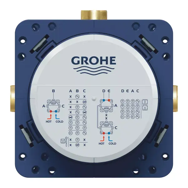 Corp incastrat 3 iesiri, 2 intrari, Grohe Rapido SmartBox