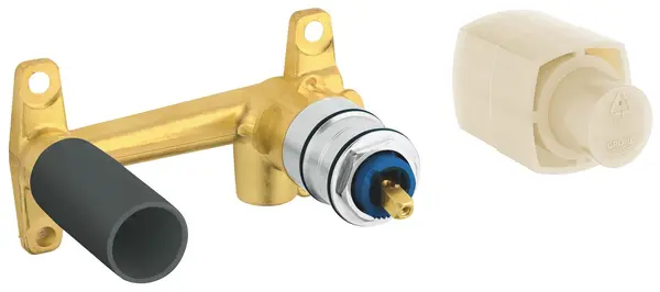Corp incastrat Grohe, OHM rough inst. basin 2-h wall, pt baterii lavoar monocomanda, cartus ceramic, limitator de debit