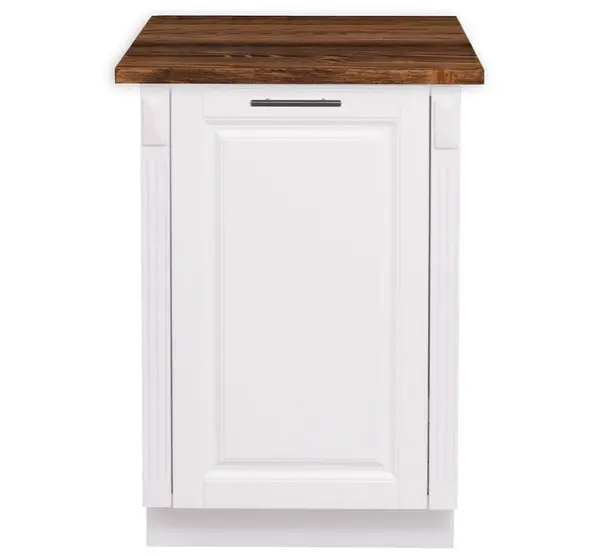 Corp inferior de bucatarie pentru masina de spalat vase incorporabila slim cu blat brad cu finisaj Vopsit