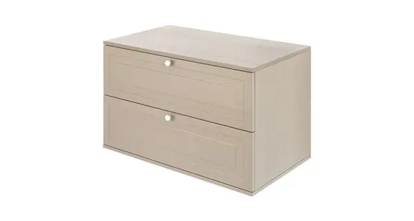 Corp lavoar 2 sertare SANTORINI lungime 80 latime 46 inaltime 54 gri