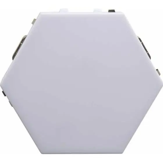 Corp LED hexagonal Well Crystal, magnetic, 4000K LEDWLN-CRYSTAL-1-WL