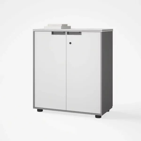 Corp mobilă birou cu 2 usi / comodă cu 2 usi ,design modern și elegant ,calitate premium , dimensiuni 800*400*800