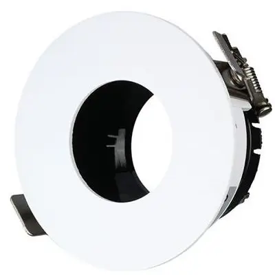 Corp spot cu soclu GU10 cu prindete in tavan - ALB/NEGRU V-TAC SKU-3157
