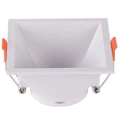 Corp spot GU10 patrat 93X93X55MM - alb V-TAC SKU-6638