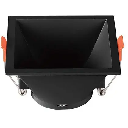 Corp spot GU10 patrat 93X93X55MM - negru V-TAC SKU-6639