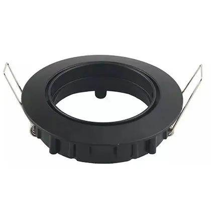 Corp spot rotund GU10 negru V-TAC SKU-8955