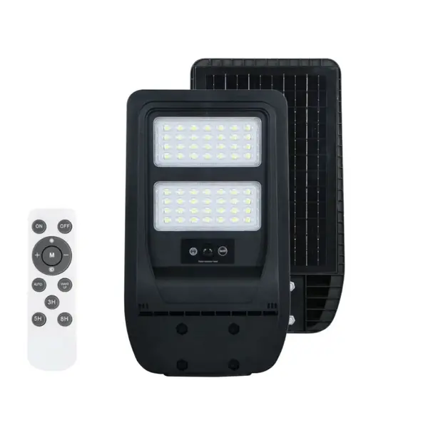 Corp Stradal cu sensor de miscare,panou solar monocristalin integrat si telecomanda - 100W/6500k - Default Title