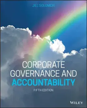 Corporate Governance and Accountability, Paperback/Jill Solomon