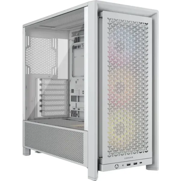 CORSAIR Carcasa Corsair FRAME 4000D RS ARGB White
