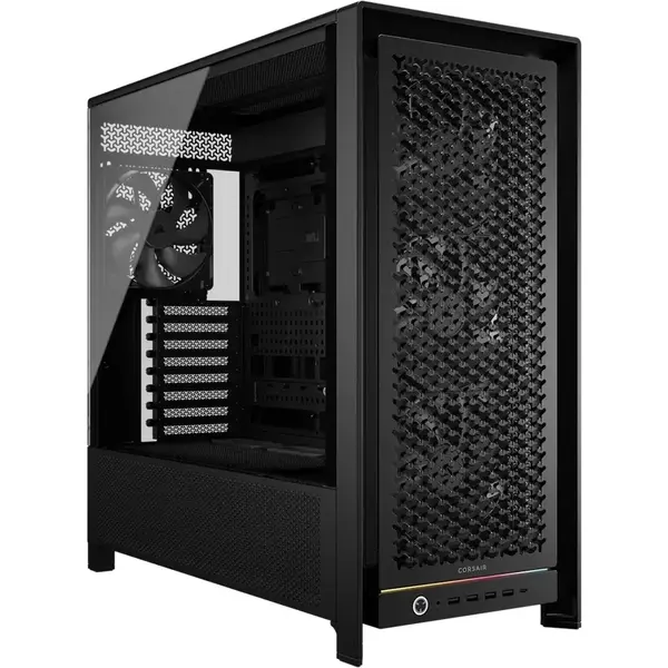 CORSAIR Carcasa Corsair FRAME 5000D RS, High-Airflow, Mid-Tower, ATX, Negru
