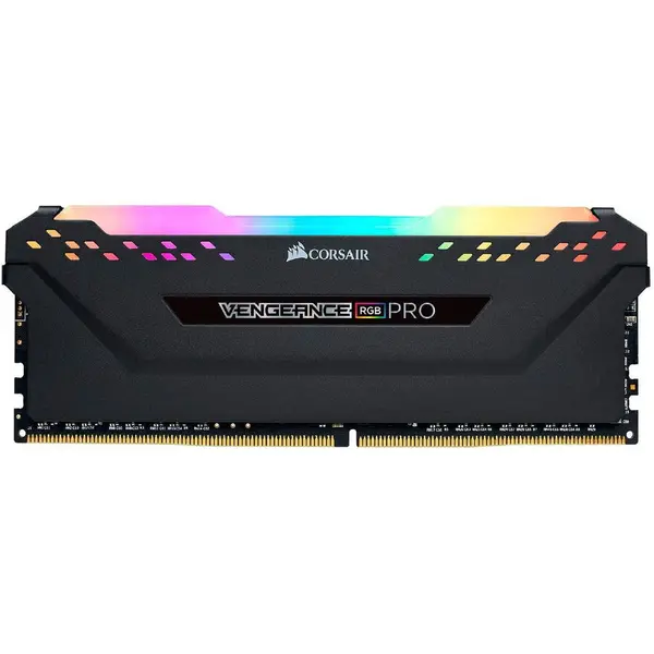 CORSAIR Memorie Corsair Vengeance RGB Pro, DDR4, 8GB, 3200MHz, CL16, Bulk, Negru