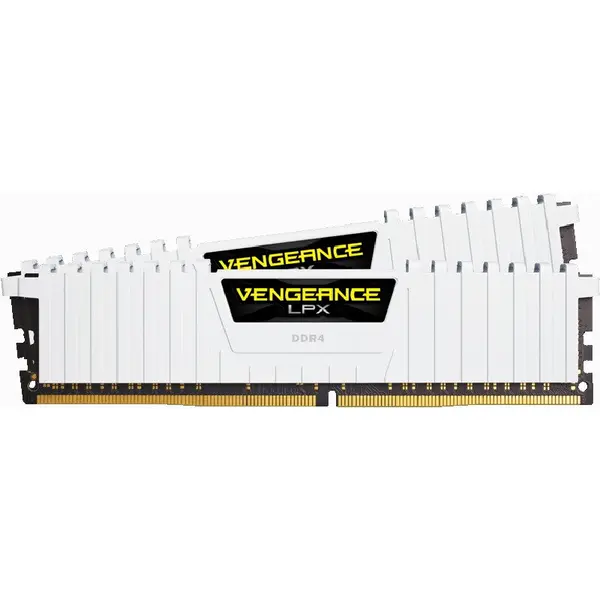 CORSAIR Memorie RAM Corsair Vengeance LPX White 32GB, DDR4, 3200MHz, CL16, Dual Channel Kit