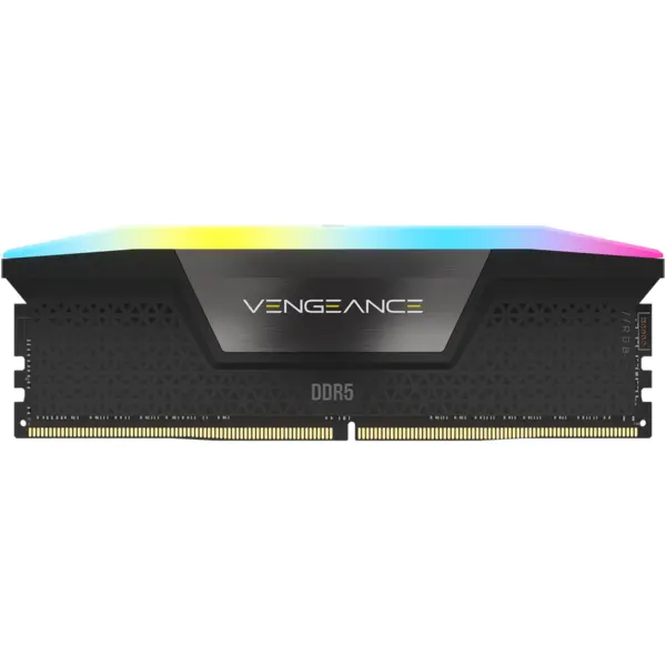 CORSAIR Memorie RAM Corsair VENGEANCE® RGB 8GB (1x8GB) DDR5, 5200MT/s, CL40, Negru