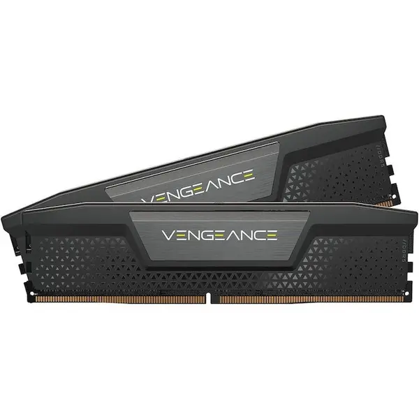 CORSAIR Memorie RAM Corsair Vengeance, Tip DDR5, Capacitate 32GB, KIT 2x16GB, 6400MHz, CL32, 1.4V, AMD-Intel, Negru