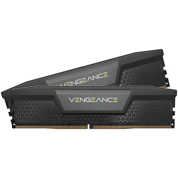 CORSAIR Memorie RAM Corsair Vengeance, Tip DDR5, Capacitate 64GB, KIT 2x32GB, 6400MHz, CL32, 1.4V, XMP, Negru