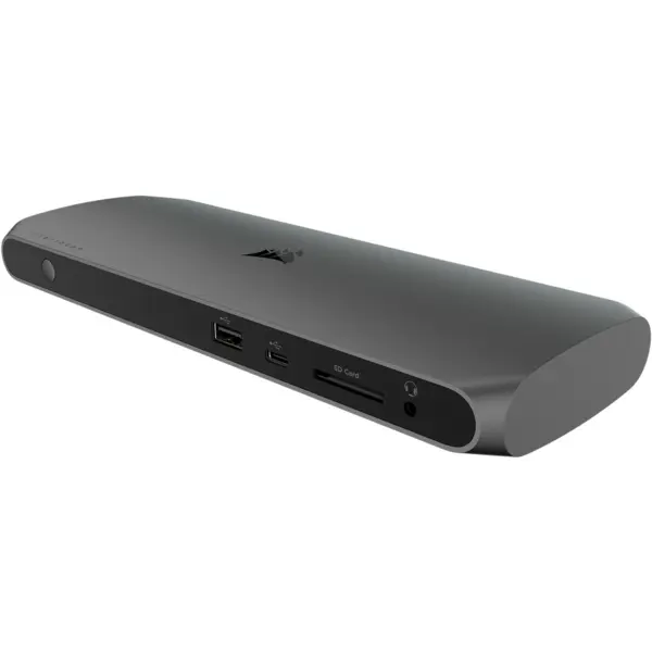 CORSAIR Statie de andocare Corsair CU-9000006-EU, USB Type-C, USB 3.2 gen 1 x 3 , USB Type-C x 2, Gri