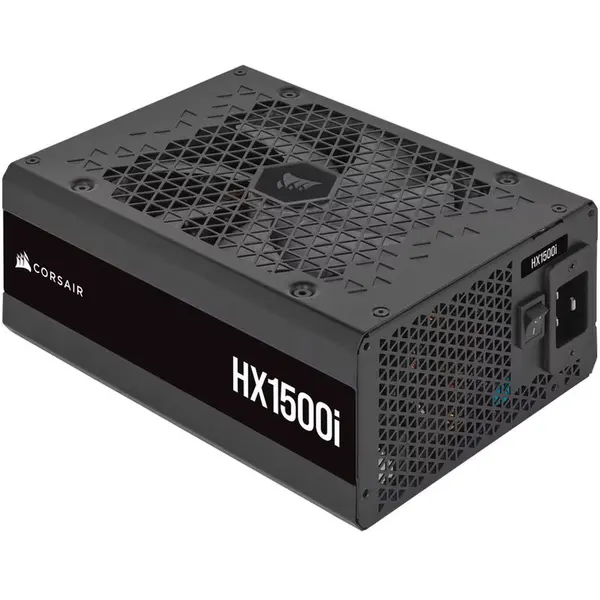 CORSAIR Sursa Corsair HX1500i, 80+ Platinum, ATX 3.1, Active PFC, full modulara, 1500W