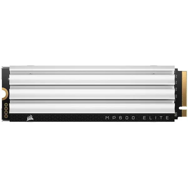 CORSAIR Unitate SSD CORSAIR MP600 ELITE, Capacitate 1TB, PCIe Gen4 x4, NVMe, M.2 2280, Alb
