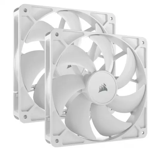 CORSAIR Ventilatoare Carcasa CORSAIR RS140 2x140mm ALB