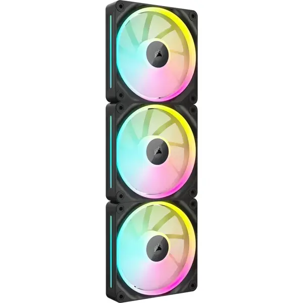 CORSAIR Ventilatoare CORSAIR iCUE LINK LX120 RGB BLACK, triple pack