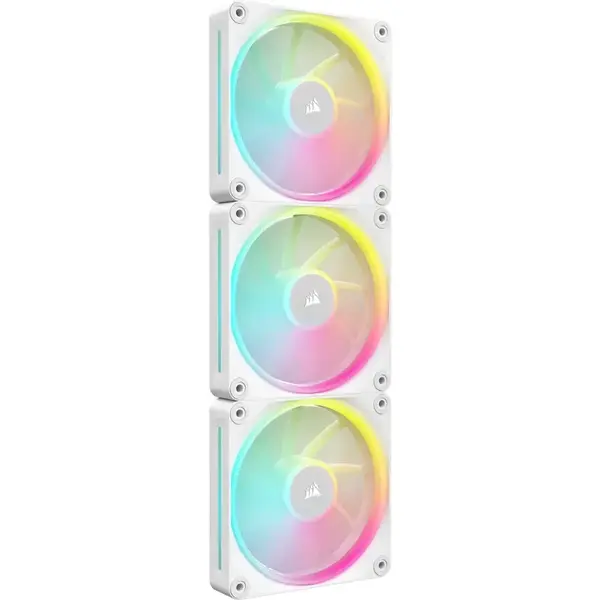 CORSAIR Ventilatoare CORSAIR iCUE LINK LX120 RGB WHITE, triple pack