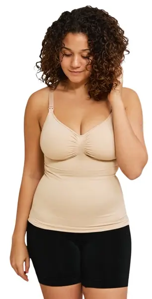 Corset de alăptare fără cusături Carriwell - S, bej