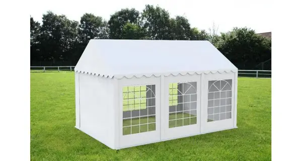 CORT EVENIMENTE ECONOMY 3 x 6 M,PVC ALB