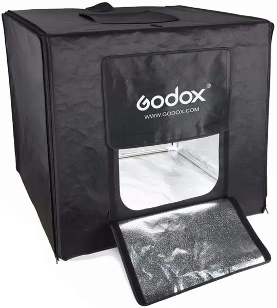 Cort pentru fotografierea obiectelor Godox - LST40, 40 cm, cu iluminare LED