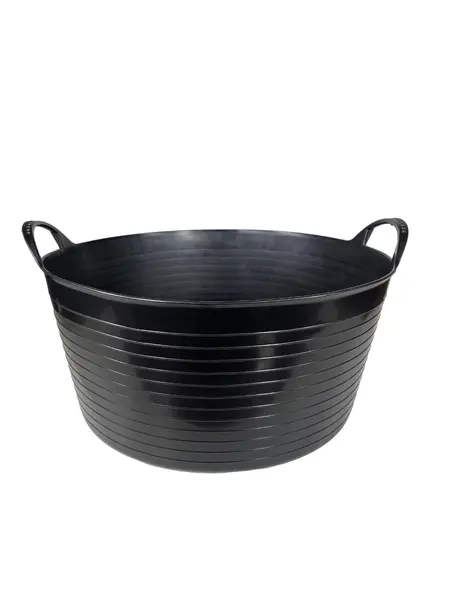Cos Cauciucat 30L Negru