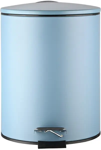Coș de baie Estia - Classic, 5 l, albastru mat