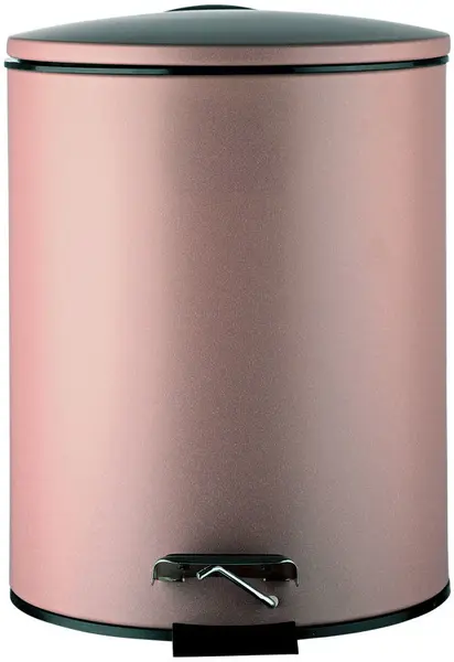 Coș de baie Estia - Classic, 5 l, roz mat