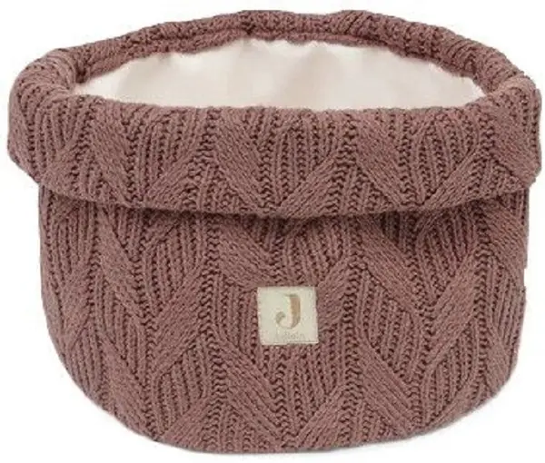 Coș de depozitare accesorii Jollein - Spring Knit Chestnut