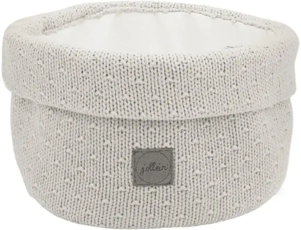 Coș de depozitare pentru accesorii Jollein - Bliss Knit Nougat