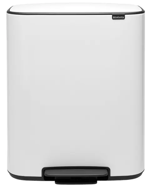 Coș de gunoi Brabantia - Bo Pedal, 60 l, White