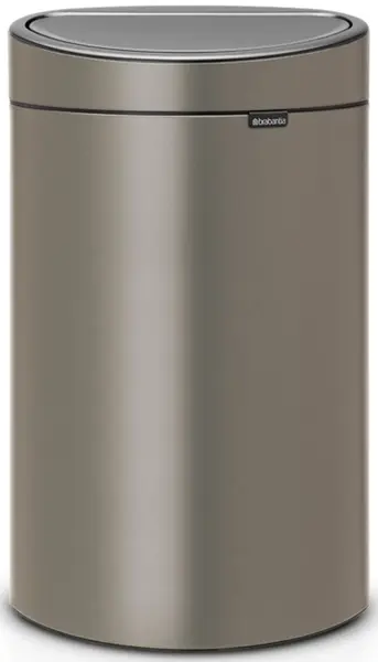 Coș de gunoi Brabantia - Touch Bin New, 40 l, Platinum