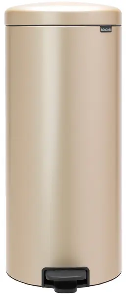 Coș de gunoi cu pedală Brabantia - NewIcon, 30 l, șampanie