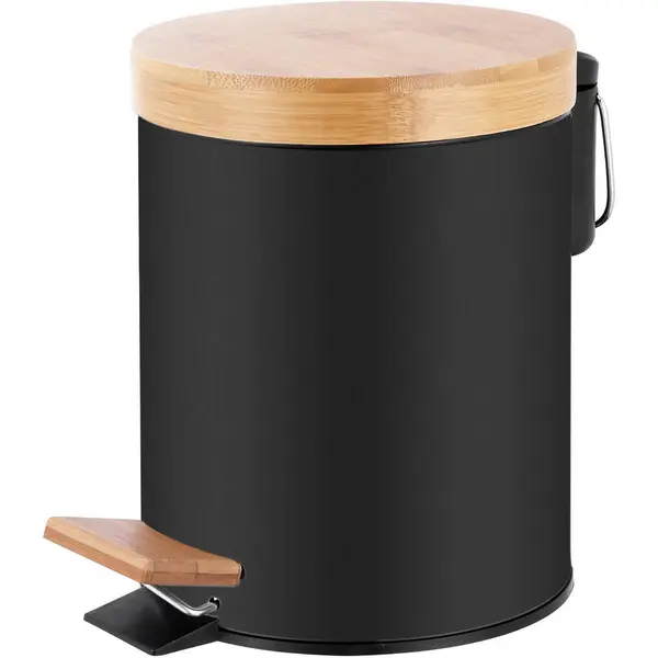 Coș De Gunoi Cu Pedală metal, plastic, materiale naturale