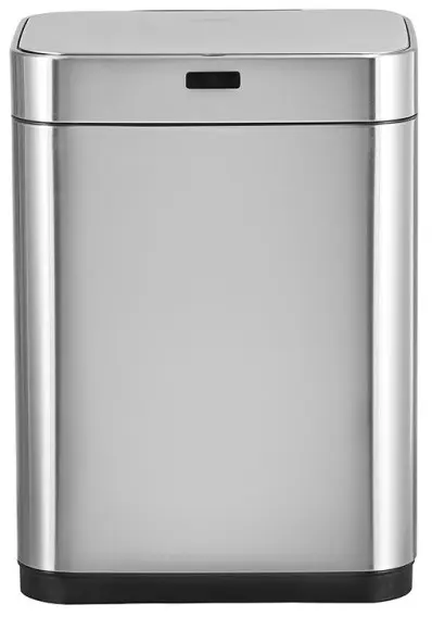 Coș de gunoi cu senzor Inter Ceramic - ICSA 8174PVD, 60 l, argintiu