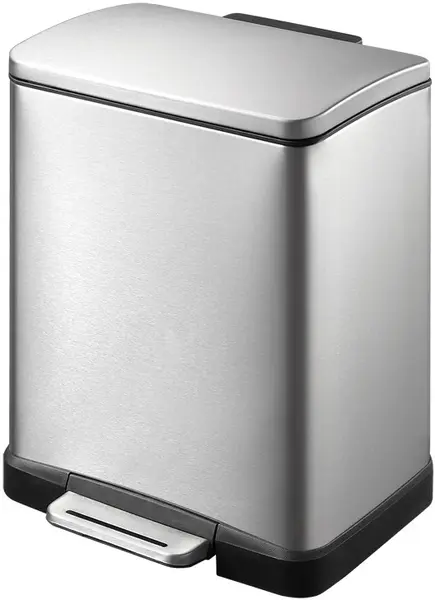 Coș de gunoi EKO Europe - E-Cube, 12 l, crom mat