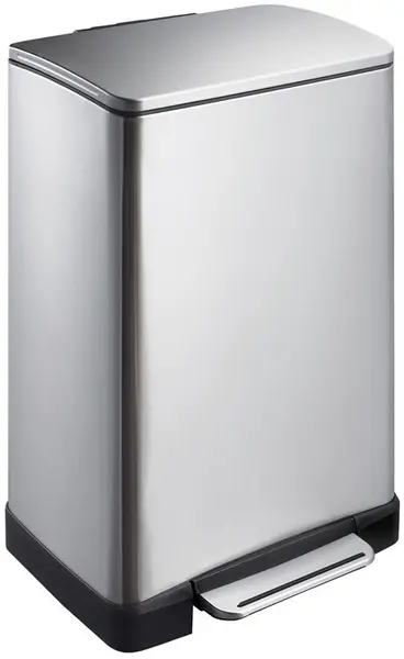 Coș de gunoi EKO Europe - E-Cube, 40 l, crom mat