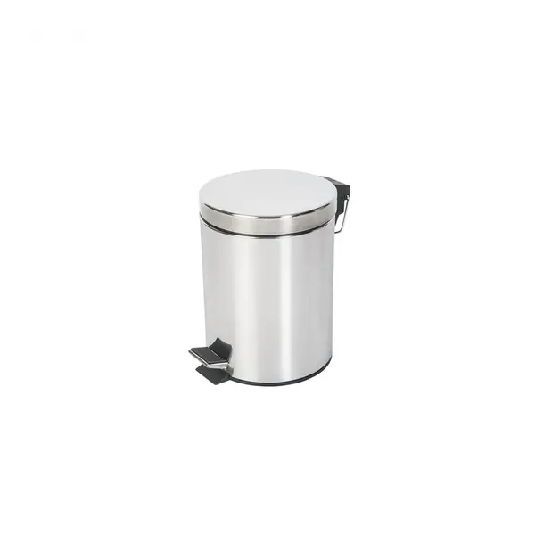 Cos de gunoi rotund din inox cu pedala 12 l Cos de gunoi rotund din inox cu pedala 12 l