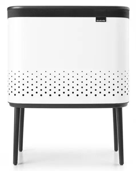 Coș de rufe Brabantia - Bo, 60 l, alb