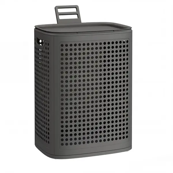 Cos de rufe Dennys Gri 42.5x33x57 cm