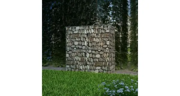 Coș gabion din oțel, 100 x 50 x 100 cm