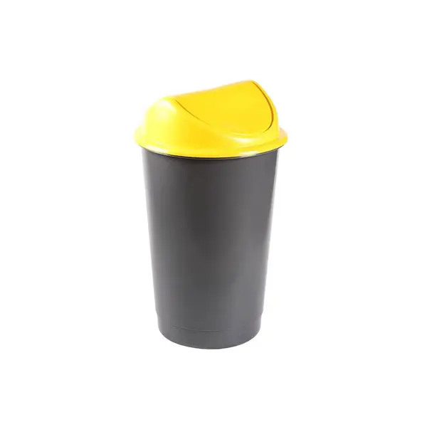 Cos gunoi capac batant deseuri selective 60 L galben Cos gunoi capac batant deseuri selective 60 L galben